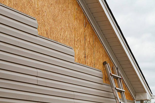 Professional Storm Damage Siding Repair technician working in Daisytown, PA